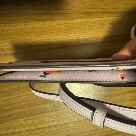 Kate Spade New York Floral Leather Phone Crossbody Bag - NWOT - Picture 8 of 13